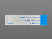 22-pin 0.5mm pitch FPC Flex Cable for DSI CSI or HSTX -  5cm