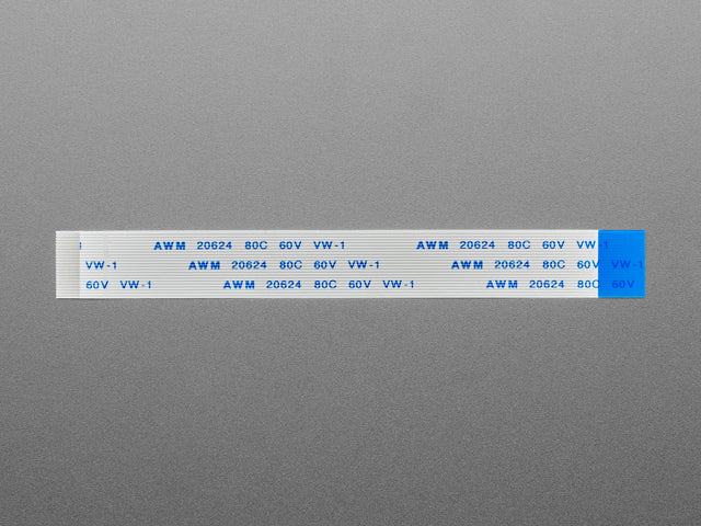 22-pin 0.5mm pitch FPC Flex Cable for DSI CSI or HSTX - 10cm