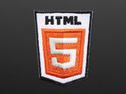 HTML 5 - Skill badge, iron-on patch