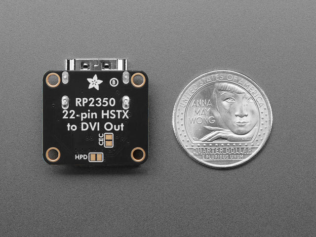 Adafruit RP2350 22-pin FPC HSTX to DVI Adapter for HDMI Displays