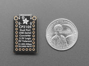 Adafruit CP2105 Friend - USB to Dual UART Serial Converters
