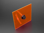 Round Panel Mount Micro SD Card Extender