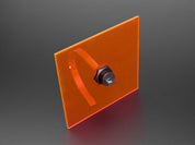 Round Panel Mount Micro SD Card Extender