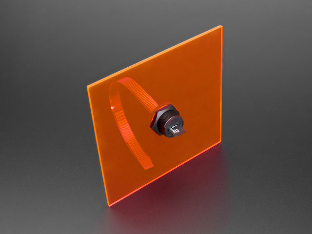 Round Panel Mount Micro SD Card Extender