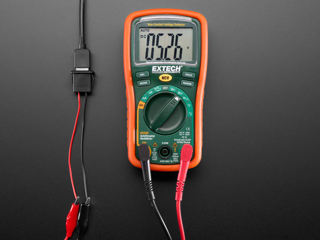 Snap-In Panel Mount Cable - USB-A Socket to 2 Wires