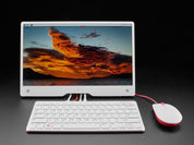 Raspberry Pi Monitor - Red and White Colorway
