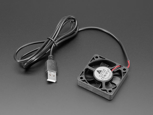 5V Square USB Fan - 5 cm