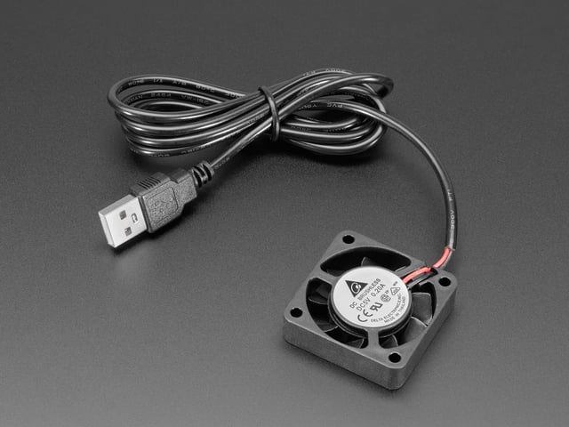 5V Square USB Fan - 4 cm