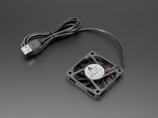 5V Square USB Fan -  6 cm