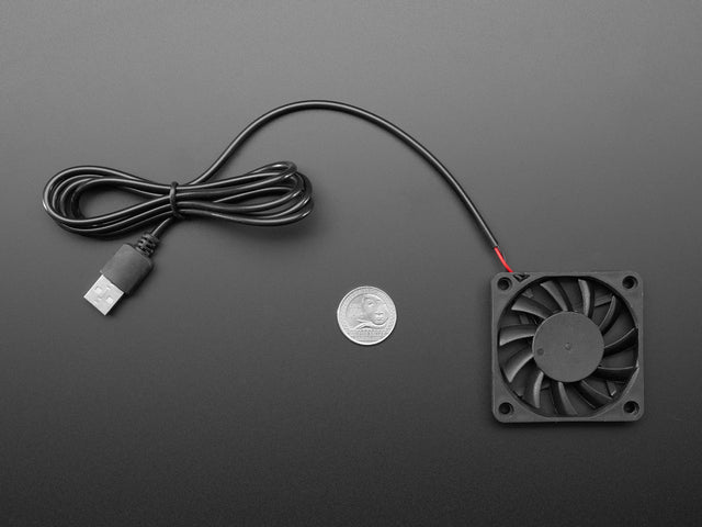 5V Square USB Fan -  6 cm