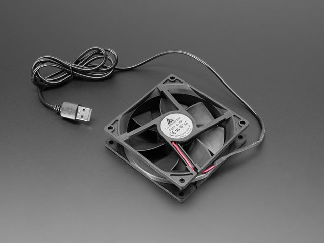5V Square USB Fan - 9 cm