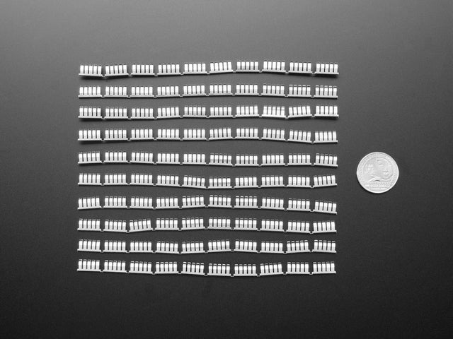 Replacement Breadboard Strips - 10 Strips of 10 Rows