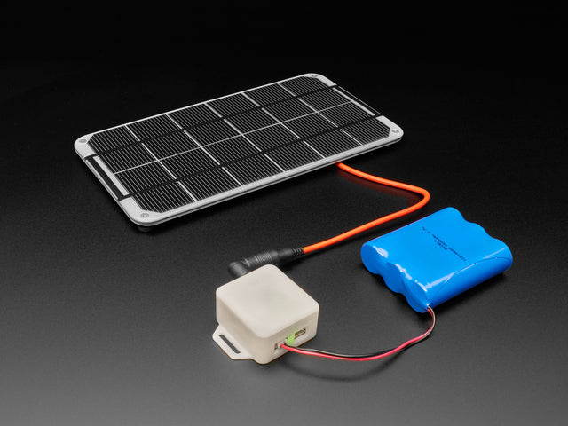 Snap-on Enclosure for Adafruit USB / DC / Solar Lithium Charger