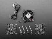 5V Square USB Fan - 7 cm