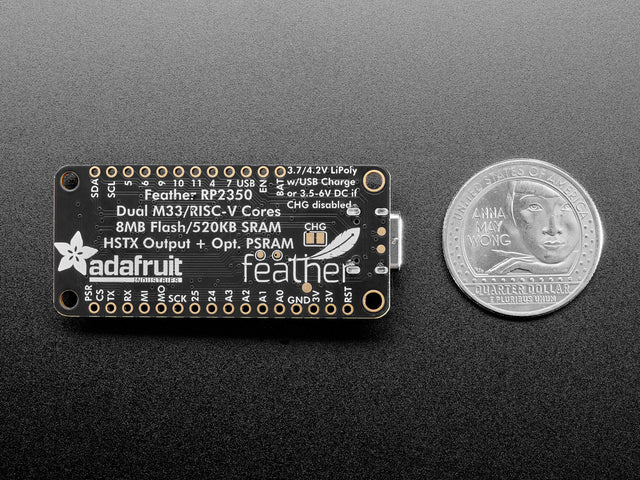 Adafruit Feather RP2350 with HSTX Port and 8MB PSRAM