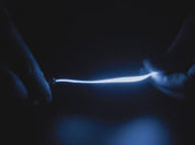 Single ended nOOds - 128mm long Flexible LED Filament - Blue 3V