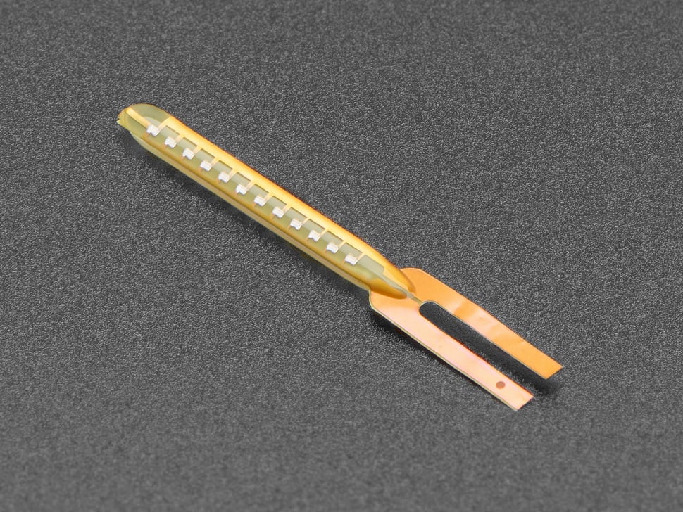 Single-Ended Flexible LED Filament - 3V 25mm long - Blue