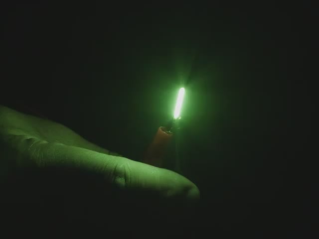 Single-Ended Flexible LED Filament - 3V 25mm long - Green