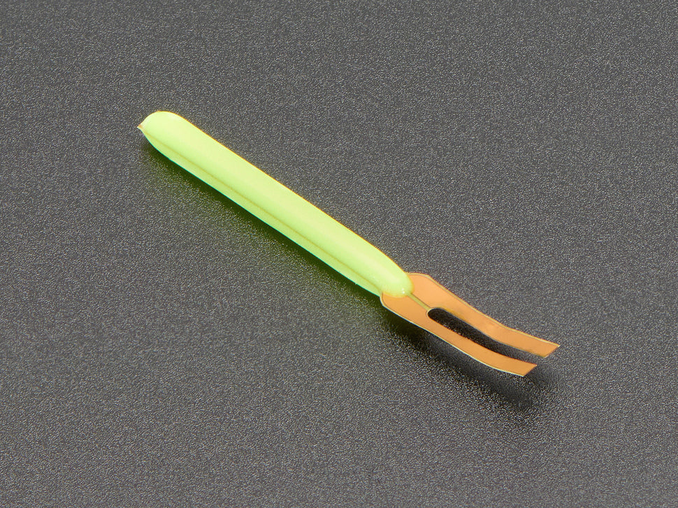 Single-Ended Flexible LED Filament - 3V 25mm long - Green