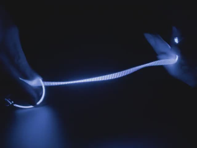 Single ended nOOds - 300mm long Flexible LED Filament - Blue 3V