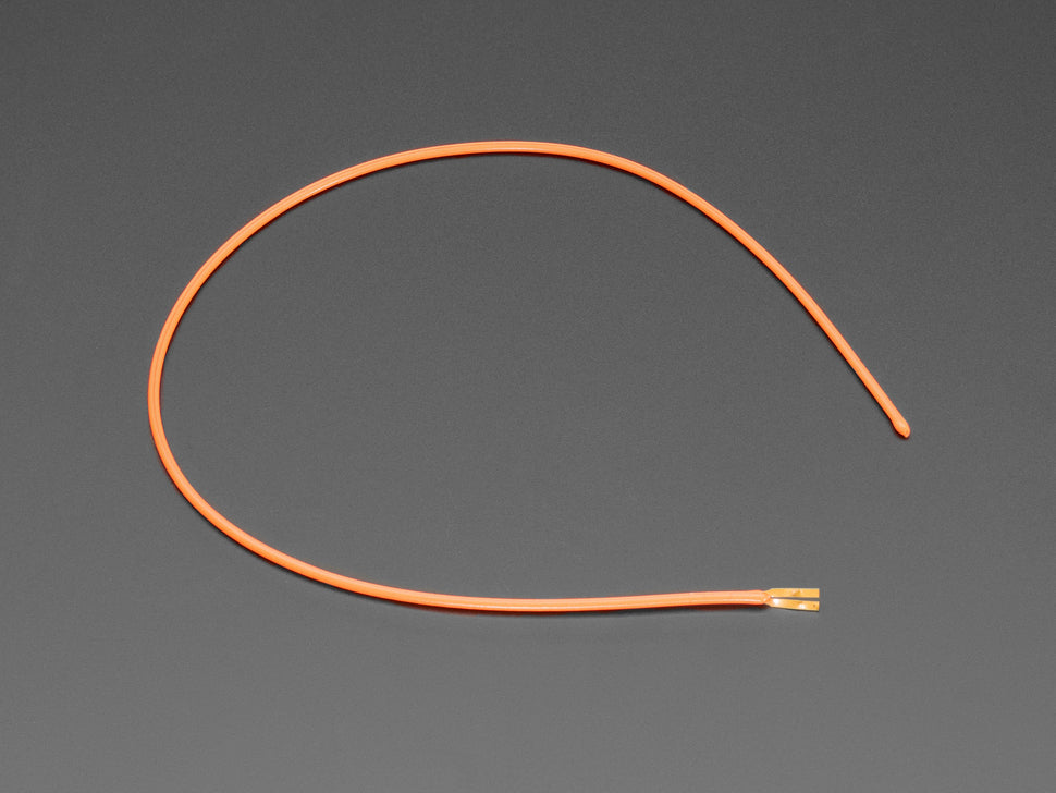 Single ended nOOds - 300mm long Flexible LED Filament - Red 3V