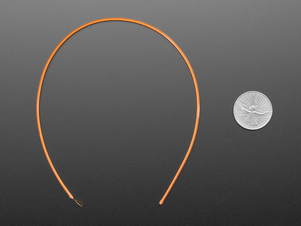 Single ended nOOds - 300mm long Flexible LED Filament - Pink 3V