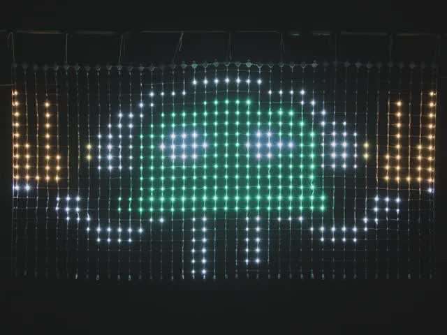 NeoPixel LED Outdoor Netting - 40 x 20 LEDs