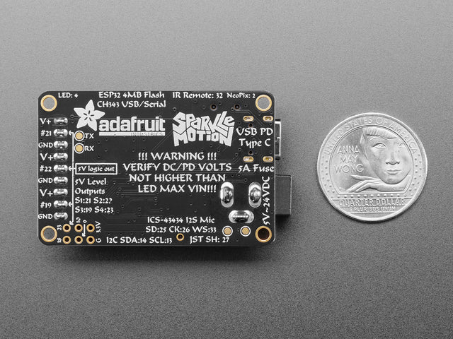 Adafruit Sparkle Motion with wFL External Antenna