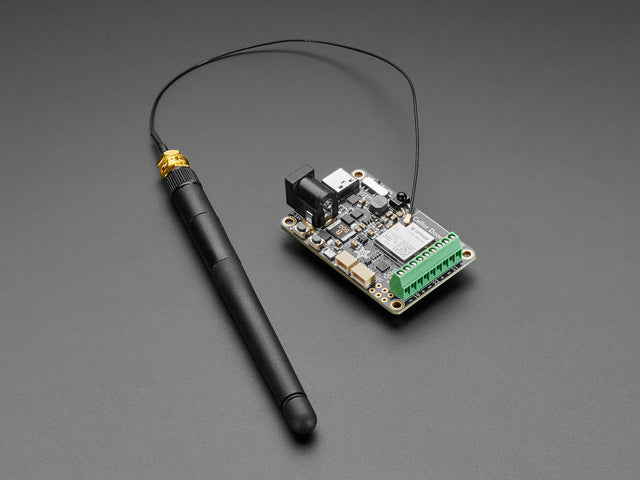 Adafruit Sparkle Motion with wFL External Antenna