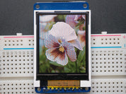 1.8" SPI TFT display, 160x128 18-bit color - ST7735R driver