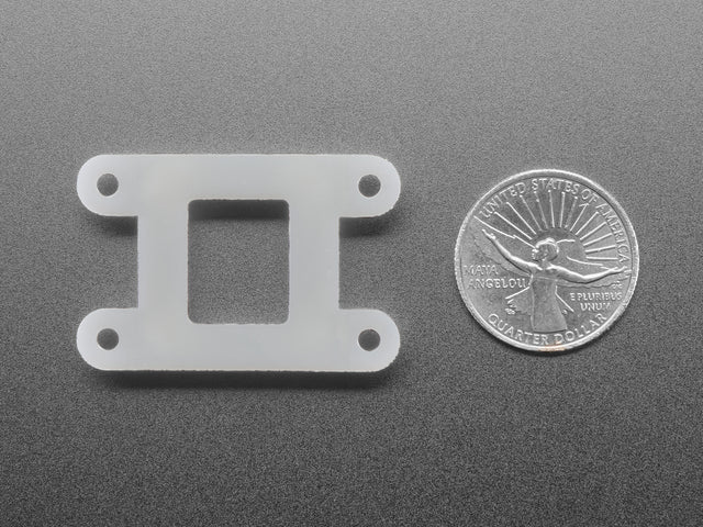 Snap-on Mount for Adafruit QT Py