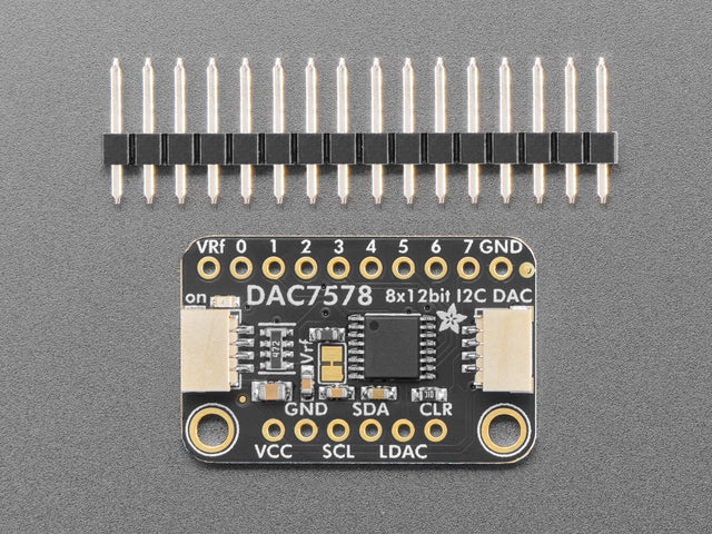 Adafruit DAC7578 Breakout - 8 x Channel 12-bit I2C DAC