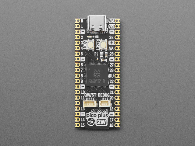 Pimoroni Pico Plus 2 W - RP2350 Dev Board with Pico Shape