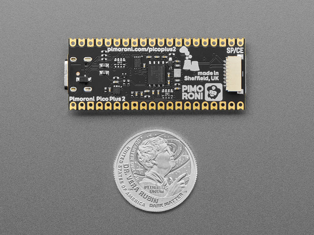 Pimoroni Pico Plus 2 - RP2350 Dev Board with Pico Shape and Pins