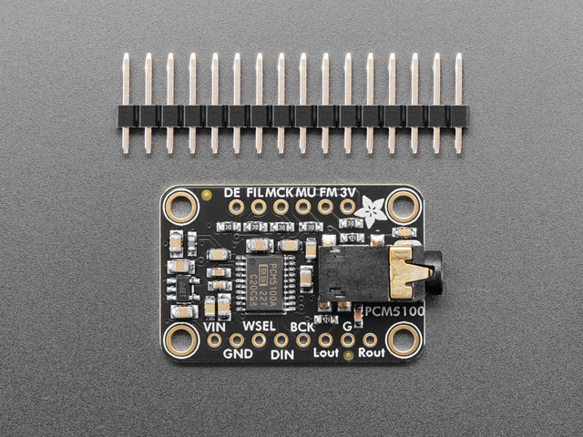 Adafruit PCM5100 I2S DAC with Line Level Output - 100dB SNR