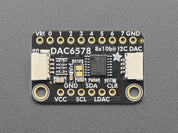 Adafruit DAC6578 Breakout - 8 x Channel 10-bit I2C DAC