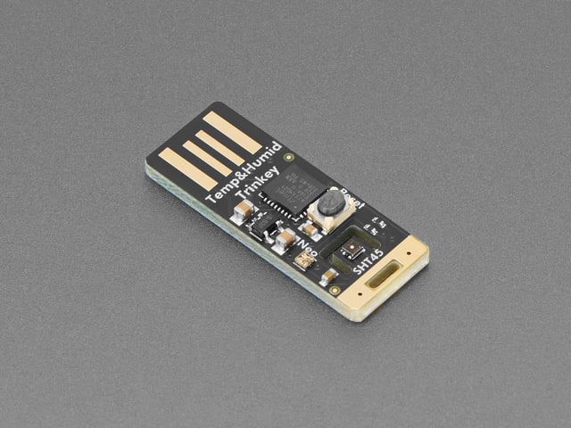 Adafruit SHT45  Trinkey - USB Temp and Humidity Sensor with PTFE