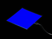 Electroluminescent (EL) Panel Starter Pack - 10cm x 10cm Blue