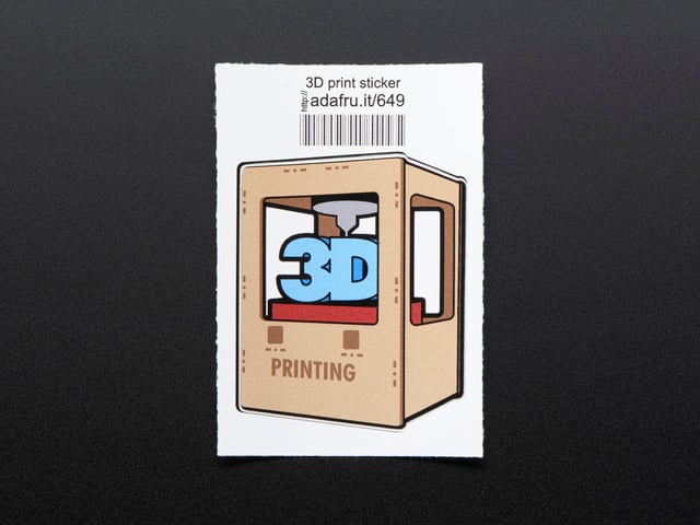 3D printing - Sticker!