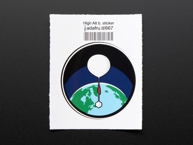 High-altitude balloon - Sticker!