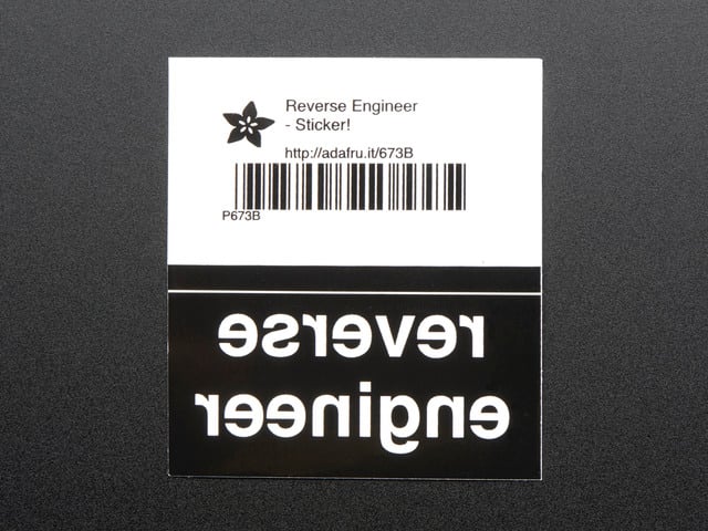 Reverse Engineer - Sticker!