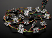 36mm  Square 12V Digital RGB LED Pixels (Strand of 20)