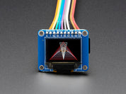 OLED Breakout Board - 16-bit Color 0.96" w/microSD holder