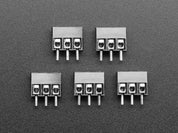 Terminal Block - 3-pin 3.5mm - pack of 5!