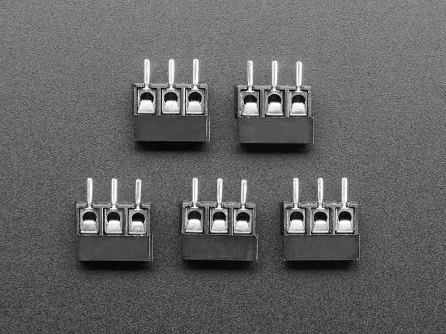 Terminal Block - 3-pin 3.5mm - pack of 5!