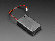 3 x AAA Battery Holder with On/Off Switch and 2-Pin JST