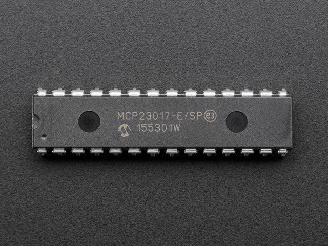 MCP23017 - i2c 16 input/output port expander