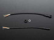 Waterproof Polarized 4-Wire Cable Set