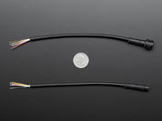 Waterproof Polarized 4-Wire Cable Set