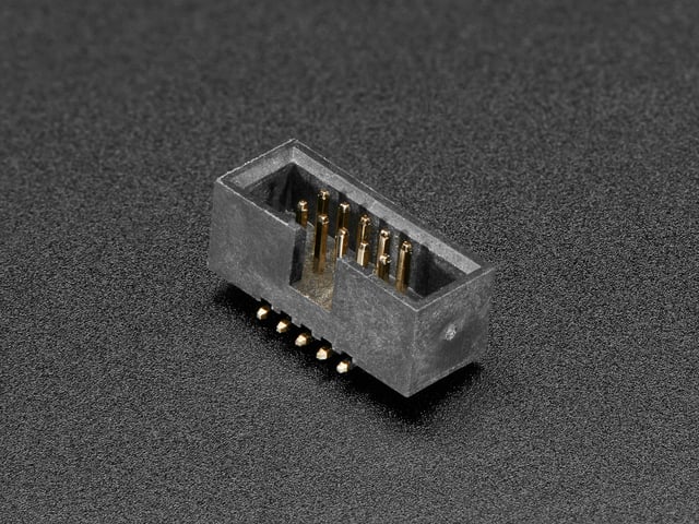 SWD 0.05" Pitch Connector - 10 Pin SMT Box Header